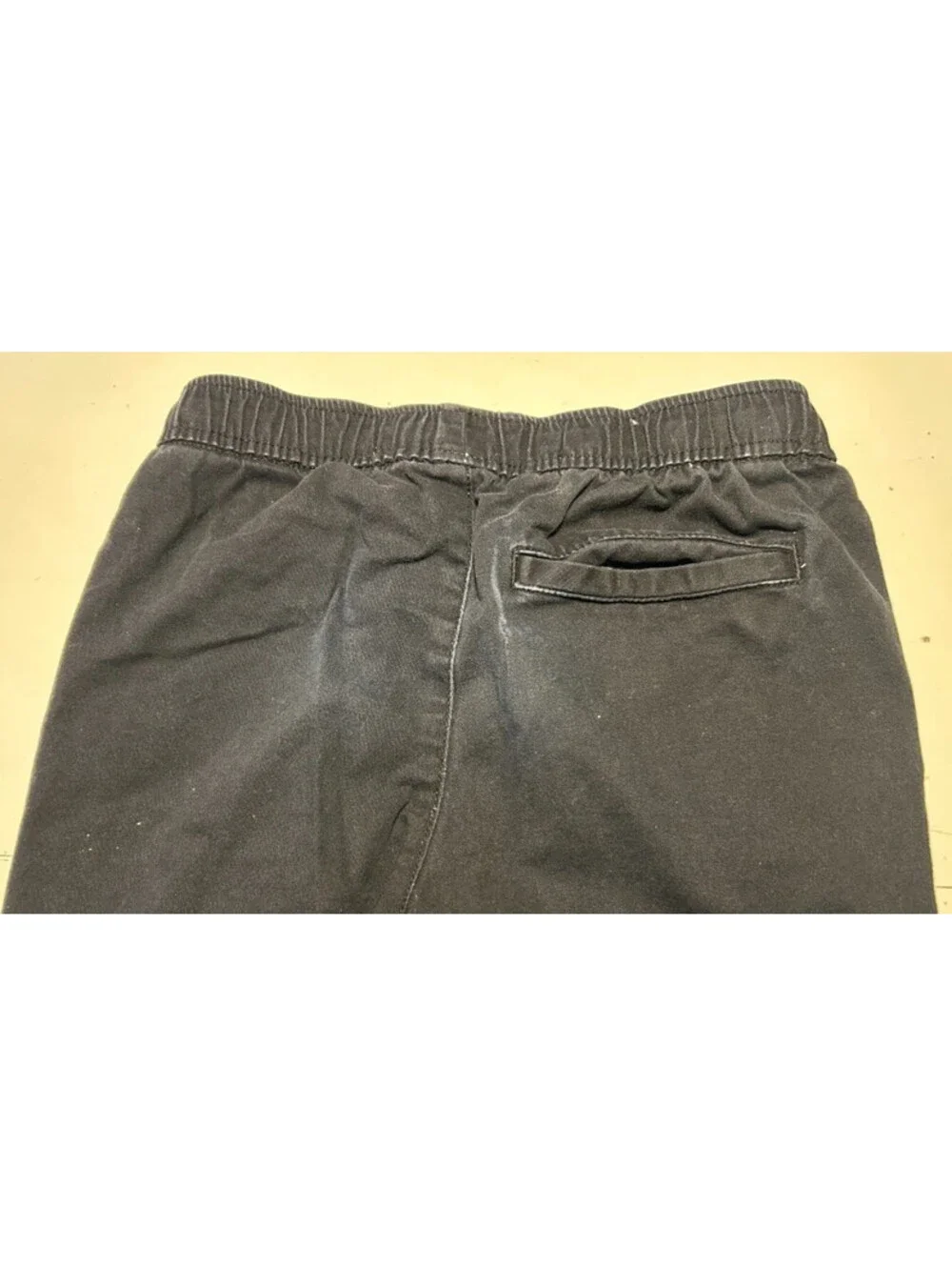 Boys OLD NAVY Black Jogger Pants Size Medium (8) Built-in-Flex